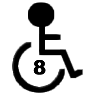 Wheelchair access is 8 out of 10